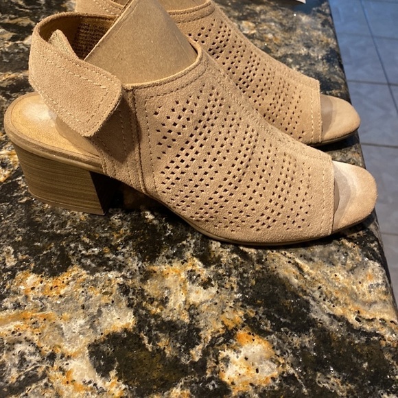 Womens Sonoma ortholite hook and loop open toe sandals size 10 - Picture 2 of 5